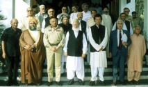 General Pervez Musharraf with Imran Khan and Mullahs